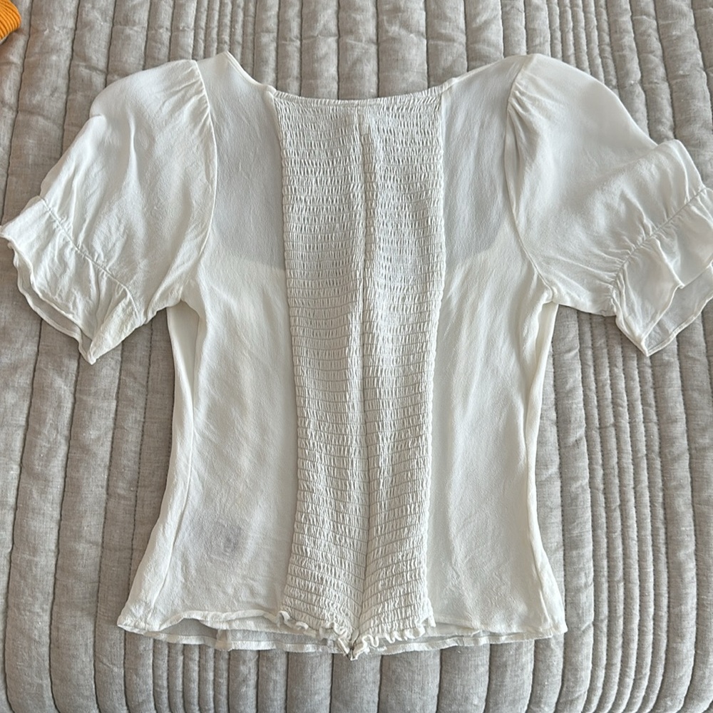 Reformation Delevan Top Gossamer - Picture 6 of 6